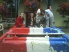 French Fancies - First female crew across the line!
